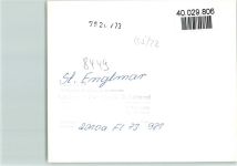 94379 W8449 St Englmar FOTO KEINE AK Luftaufnahme