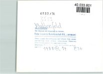 35108 W3559 Battenfeld , Kr Frankenberg, Eder FOTO KEINE AK Luftaufnahme