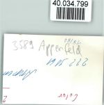 34593 W3589 Appenfeld FOTO KEINE AK