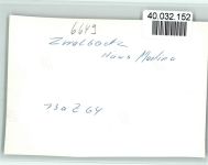 66709 W6649 Zwalbach FOTO KEINE AK Haus Martina Balkon