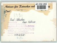 87487 W8961 Schachen FOTO KEINE AK Haus Kellner Innenaufnahme