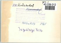 24229 W2307 Krusendorf b Kiel FOTO KEINE AK Luftaufnahme Jugendlager Noer