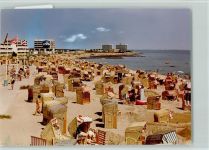 23775 W2443 Großenbrode FOTO KEINE AK Strand Strandkörbe
