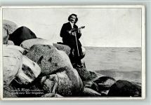 S. Rigo . modernster aller Dirigenten mit Geige Dirigent
