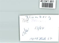 78176 W7712 Blumberg , Baden FOTO KEINE AK
