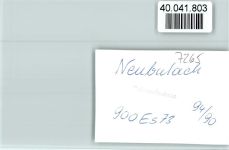 75385 W7265 Neubulach FOTO KEINE AK Rössle