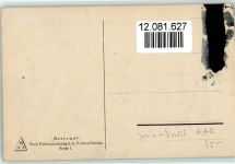 Ein Sturz - Federzeichnung von A. Walter Boxen Künstlerkarte