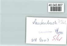 76593 W7562 Lautenbach , Murgtal FOTO KEINE AK Ortsansicht