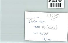 97846 W8775 Partenstein im Spessart FOTO KEINE AK Hotel Hirtenhof