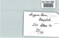 76456 W7554 Kuppenheim FOTO KEINE AK Hauptstraße