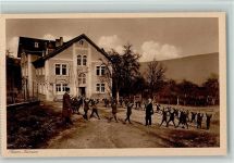 56841 W5580 Wolf , Mosel - Wolfer Waisenhaus , Gymnastik im Garten ca 1930 AK