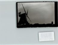 25938 W2270 Wrixum FOTO KEINE AK Windmühle mit Kirche