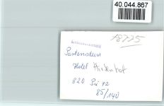 97846 W8775 Partenstein im Spessart FOTO KEINE AK Hotel Hirtenhof