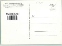 53639 W5330 Niederdollendorf - Hotel Restaurant Shönsitz mit Innenansicht - Kessel Karte