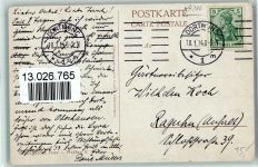 W4300 Essen , Ruhr Preßbau II - sign Otto Bollhagen , Berufe Krupp Künstlerkarte