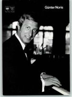 Günter Noris am Klavier - Original Autogramm Musiker