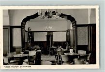 53879 W5350 Euskirchen - Cafe Kramer -Innenansicht ca 1958 Foto AK