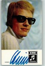 Heino Original Autogramm Schlagersänger