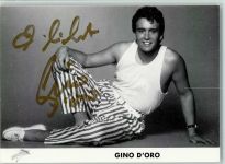 Gino D` Oro Original Autogramm Schlagersänger