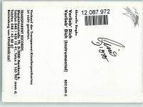 Gino D` Oro Original Autogramm Schlagersänger