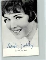 Monika Dahlberg Original Autogramm Schlagersänger