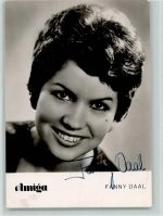 Fanny Daal Original Autogramm Schlagersänger