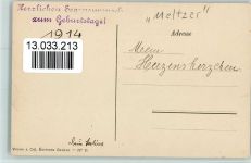 Federzeichnung - V.C. Nr. 11 AK Bergdorf Meltzer, M.
