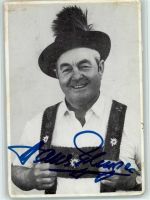 Hans Ritzinger - Original Autogramm Musiker