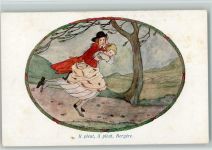 Il pleut, il pleut, Bergere - Liebespaar im Regen Cramer, M. (Rie)
