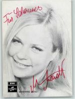 Marianne Wendt Original Autogramm Schlagersänger