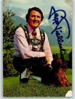 Sepp Viellechner Volksmusik Original Autogramm Schlagersänger