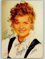 Angela Wiedl Volksmusik Original Autogramm Schlagersänger