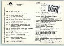 Freddy 1974 Original Autogramm Schlagersänger