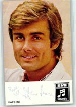 Uwe Lenz Original Autogramm Schlagersänger
