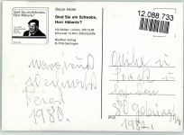 Oscar Heiler 1976 Original Autogramm Schlagersänger