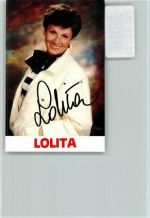 Lolita Original Autogramm Schlagersänger