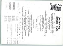 Original Autogramm 1990 - Franz Lang Jodlerkönig Musiker