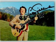 Sepp Viellechner Volksmusik Original Autogramm Schlagersänger