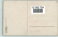 als Hufeisen mit Spruch - Serie 8 Nr. 12 - AK Lebkuchen