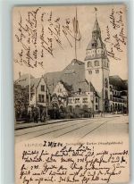 Leipzig - Zool. Garten Hauptgebäude 1904 AK Zoo