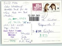 Harzquerbahn, 6 Abbildungen ca 1984 AK Harzbahn