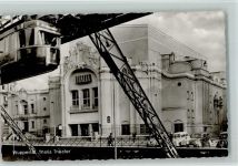 W5600 Wuppertal Schwebebahn , Thalia Theater Foto ca 1965 AK Schwebebahn