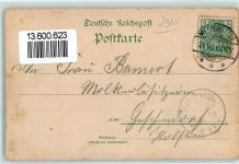 26655 W2910 Westerstede 1901 Lithographie Peterstraße KriegerdenkmalKochs Brunnen J. G. Heintzen Busch Hotel