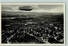 79395 W7844 Neuenburg am Rhein - Fliegeraufnahme Zeppelin