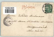 99628 O5232 Buttstädt 1902 - Kirche mit Denkmal Schützen-Loge Loh-Restaurant