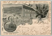 57230 Eguelshardt - Gasthaus Geschwister Saling AK