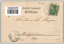 57230 Eguelshardt - Gasthaus Geschwister Saling AK
