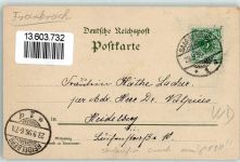 57200 Sarreguemines 1896 Vorläufer Gruss aus Druck um 1890