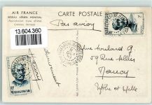Orient Extreme AK Air France Künstlerkarte