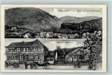 99891 O5801 Winterstein , Thüringerw 1911 - Blick nach dem Sembachtal Gast- und Logierhaus Zum Adler Bes Edmund Schenk